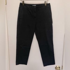 Express editor black capris